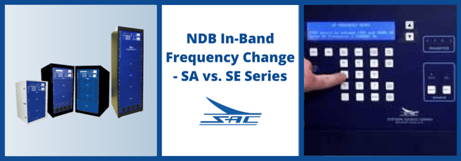 NDB In-Band Frequency Change - SA vs. SE Series